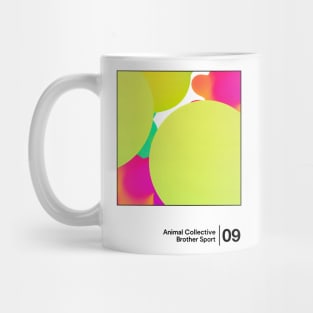 Animal Collective / Minimal Graphic Design Tribute Mug